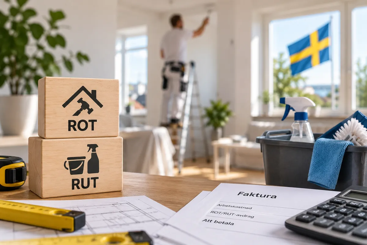Mi a ROT és RUT kedvezmény Svédországban?
